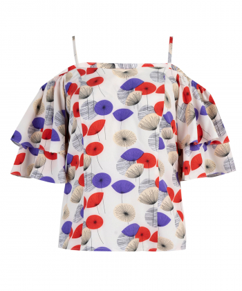 ست بلوز کوتاه و شلوارک زنانه تولیکا Tulika کد 41607