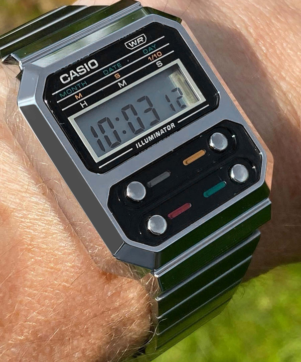 ساعت دیجیتالی کاسیو Casio مدل  A100WE-1ADF