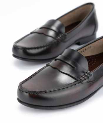 کفش زنانه چرم طبیعی چرم مشهد Mashad Leather  کد J2521