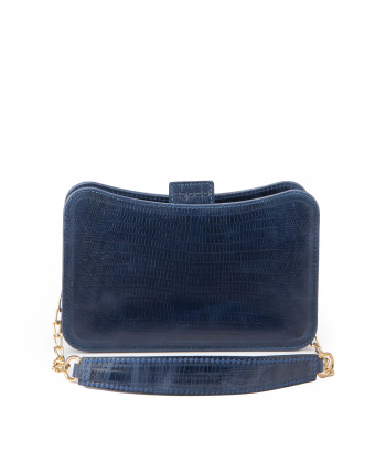 کیف مجلسی زنانه چرم طبیعی چرم کروکو Croco Leather مدل آنجلو