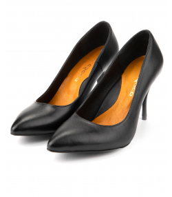 کفش چرم طبیعی پاشنه بلند زنانه چرم کروکو Croco Leather