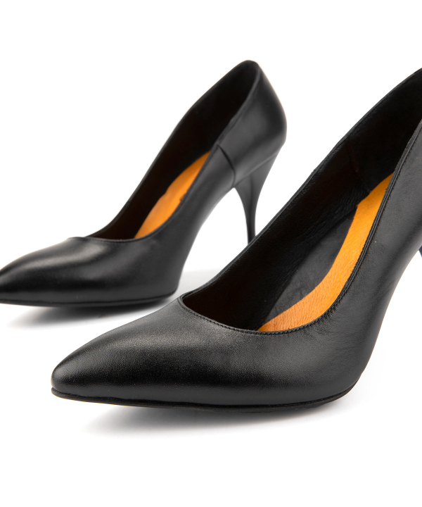 کفش چرم طبیعی پاشنه بلند زنانه چرم کروکو Croco Leather