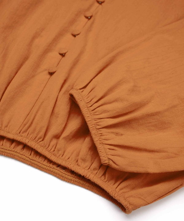 بلوز نیم تنه یقه هفت زنانه سوپردرای Superdry مدل W15S20106C