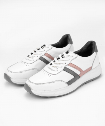 کفش روزمره چرم طبیعی زنانه صاد مدل KA1401