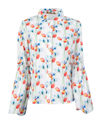 شومیز گلدار زنانه تولیکا Tulika کد 32676