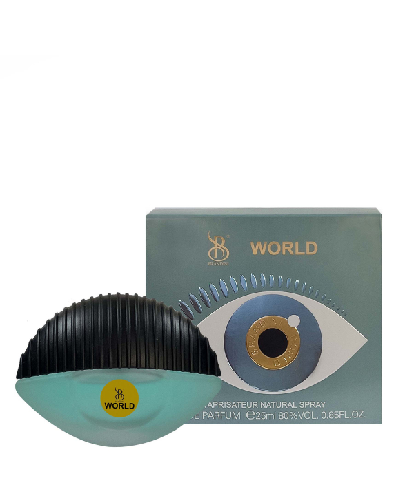 عطر جیبی زنانه برندینی Brandini مدل World حجم 25 میلی‌لیتر