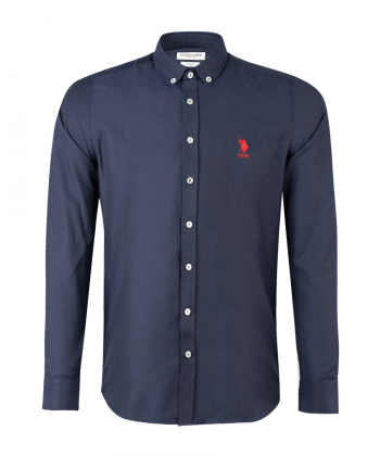 پیراهن آستین بلند مردانه یو اس پولو US Polo کد 32032d1