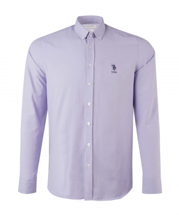 پیراهن آستین بلند مردانه یو اس پولو US Polo کد 32032d1