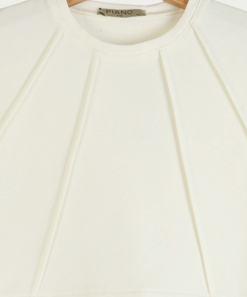 تیشرت کوتاه دخترانه پیانو Piano کد 10128-1