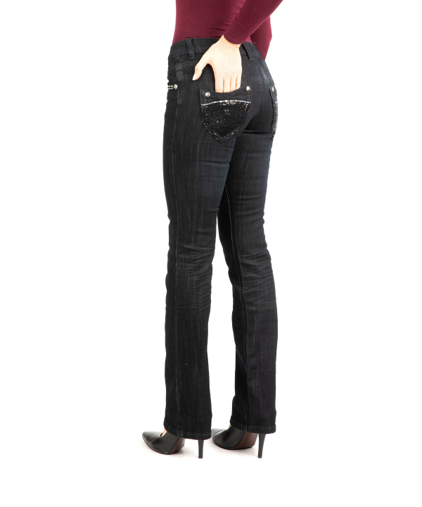 شلوار جین طرح دار زنانه برند پی لس Brand Payless کد LM0164