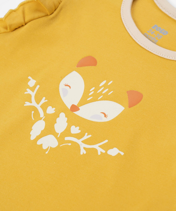 تاپ نوزاد دخترانه روکو Roko طرح Little Deer
