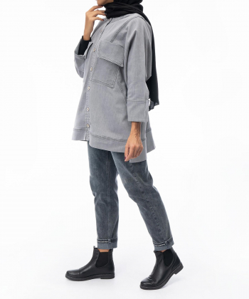 مانتو پاییزه جوتی جینز JootiJeans کد 13731638