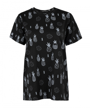 تیشرت طرح دار زنانه بهبود Behboud کد 702213