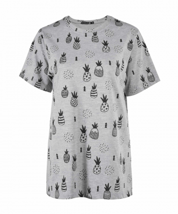 تیشرت طرح دار زنانه بهبود Behboud کد 702213