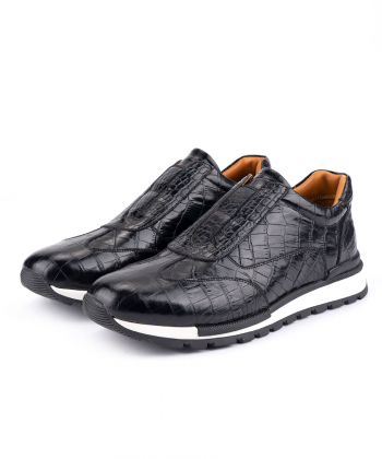 کفش راحتی مردانه چرم طبیعی ال سی من LC Man کد 05221398