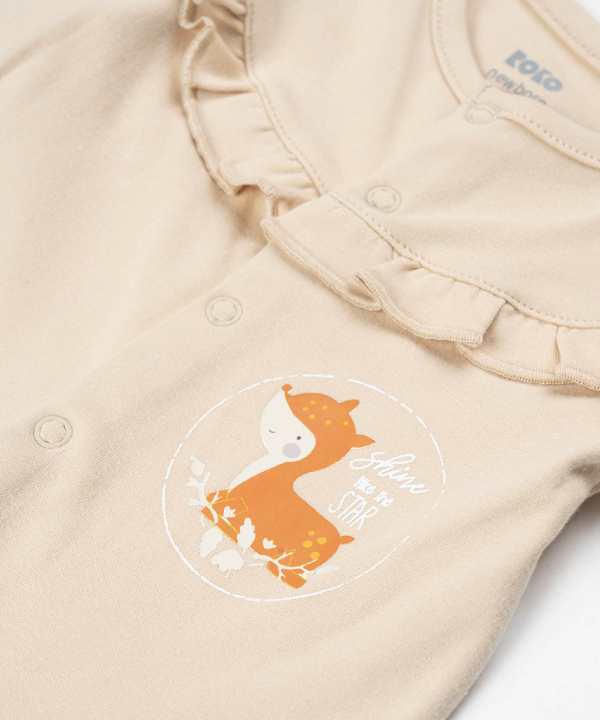 سرهمی نوزاد دخترانه روکو Roko طرح Little Deer