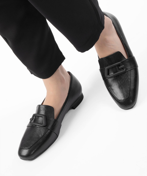 کفش کالج چرم طبیعی زنانه مارال چرم Maralleather مدل جورجیا