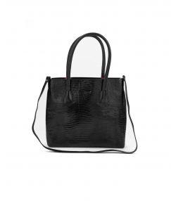 کیف دوشی زنانه چرم طبیعی چرم کروکو Croco Leather مدل پانیسا