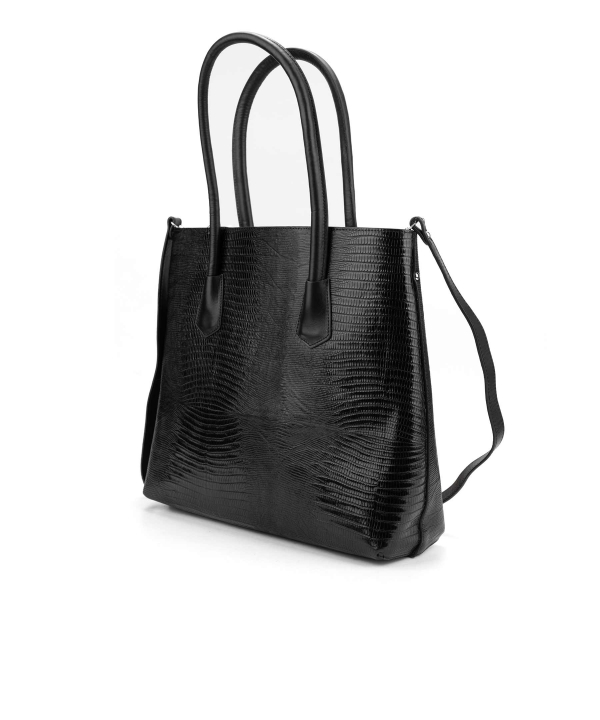 کیف دوشی زنانه چرم طبیعی چرم کروکو Croco Leather مدل پانیسا