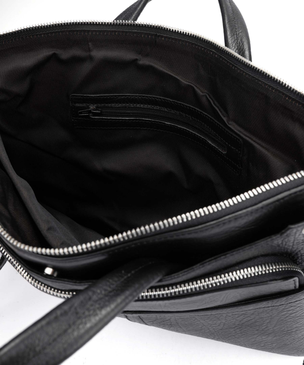 کیف اداری چرم طبیعی چرم کروکو Croco Leather مدل کارلا
