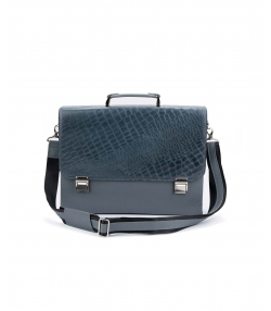 کیف اداری چرم طبیعی چرم کروکو Croco Leather مدل هرمس