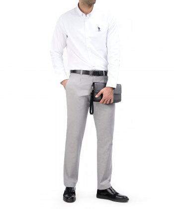 پیراهن آستین بلند مردانه یو اس پولو US Polo کد 32032d1