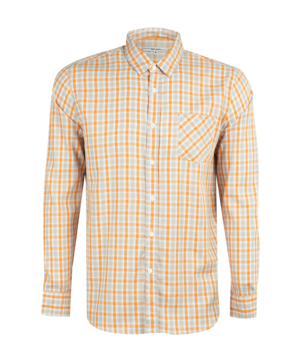 پیراهن چهارخانه مردانه جوتی جینز JootiJeans کد 21531027