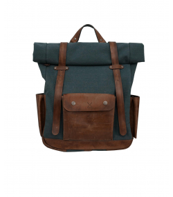 کوله پشتی چرم طبیعی چرم لانکا Lanka Leather مدل BPBL-2