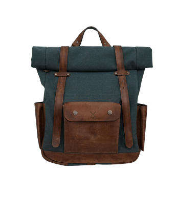 کوله پشتی چرم طبیعی چرم لانکا Lanka Leather مدل BPBL-2
