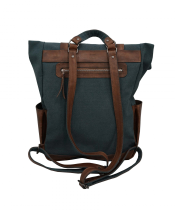 کوله پشتی چرم طبیعی چرم لانکا Lanka Leather مدل BPBL-2