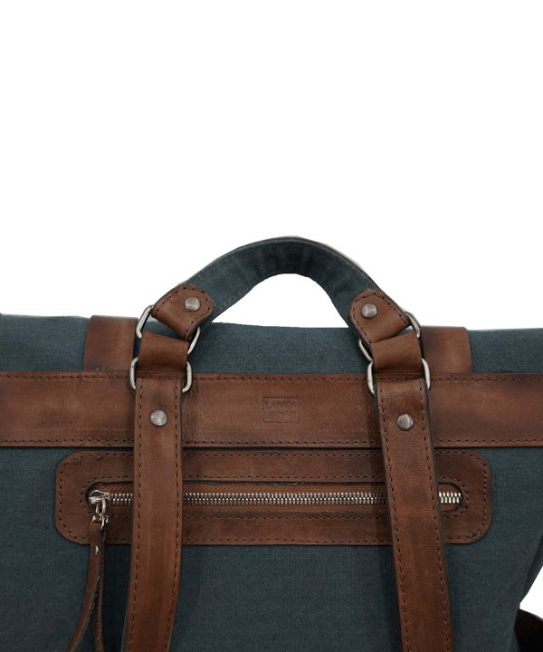 کوله پشتی چرم طبیعی چرم لانکا Lanka Leather مدل BPBL-2