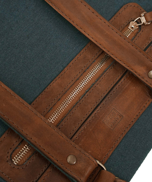 کوله پشتی چرم طبیعی چرم لانکا Lanka Leather مدل BPBL-2