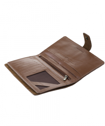 کیف پول مردانه چرم طبیعی چرم مشهد Mashad Leather مدل D0598-001