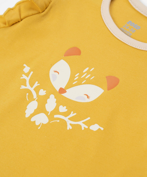 تاپ نوزاد دخترانه روکو Roko طرح Little Deer