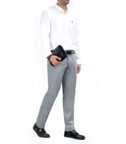 شلوار پارچه ای مردانه ال سی من Lc Man کد 01313104