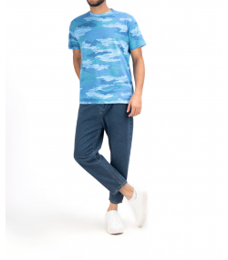 تیشرت طرح دار مردانه جوتی جینز JootiJeans کد 22573325