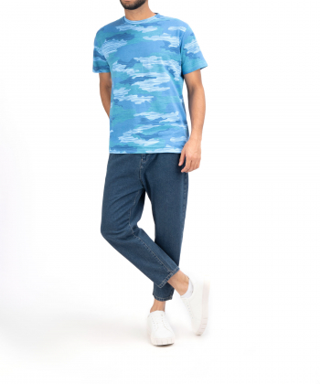 تیشرت طرح دار مردانه جوتی جینز JootiJeans کد 22573325