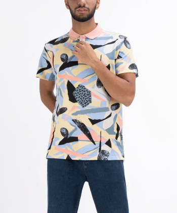 پولوشرت طرح دار مردانه جوتی جینز JootiJeans کد 22573402