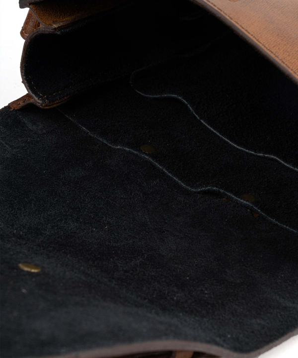 کیف دوشی چرم طبیعی لانکا Lanka Leather مدلCB-16