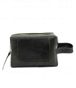 کیف لوازم آرایش چرم طبیعی زنانه چرم لانکا Lanka Leather کد CSB-2