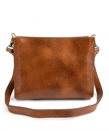 کیف دوشی زنانه چرم لانکا Lanka Leather مدل HB-28