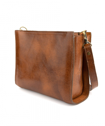 کیف دوشی زنانه چرم لانکا Lanka Leather مدل HB-28