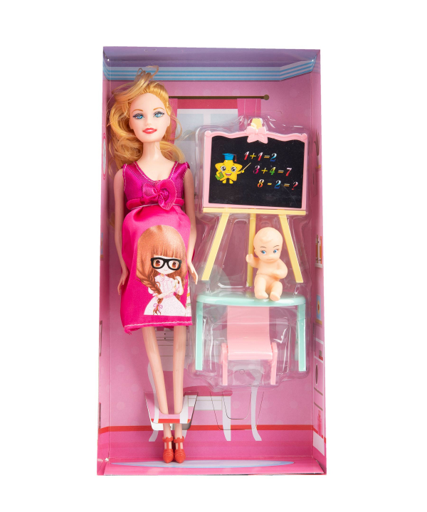 عروسک باربی حامله و نوزاد کی تویز Kitoys کد 5906