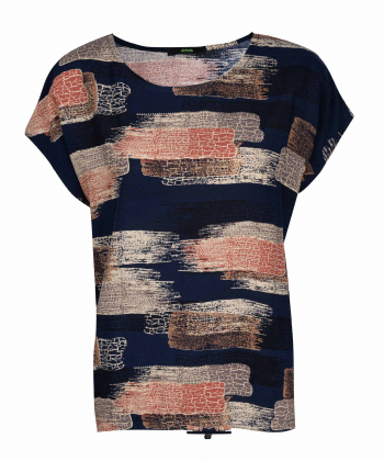 تیشرت طرح دار زنانه آر ان اس RNS کد 11021142