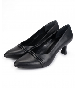 کفش پاشنه بلند زنانه چرم طبیعی مارال چرم Maral Leather مدل فیونا