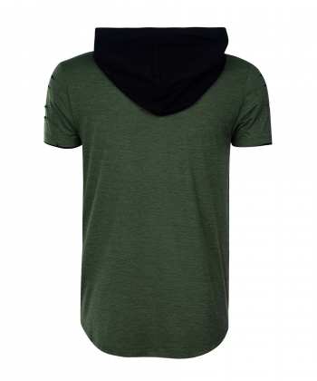 تیشرت کلاه دار مردانه جوتی جینز JootiJeans کد 21573371