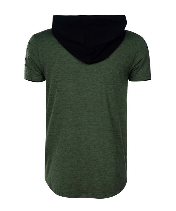 تیشرت کلاه دار مردانه جوتی جینز JootiJeans کد 21573371