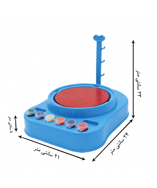 چرخ سفالگری اسباب بازی آوا Ava Toy Factory کد 3033 AMT