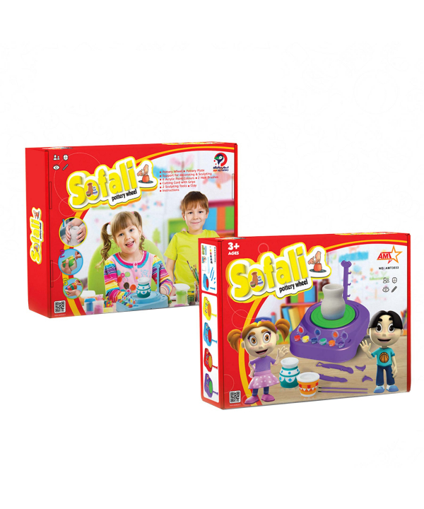 چرخ سفالگری اسباب بازی آوا Ava Toy Factory کد 3033 AMT