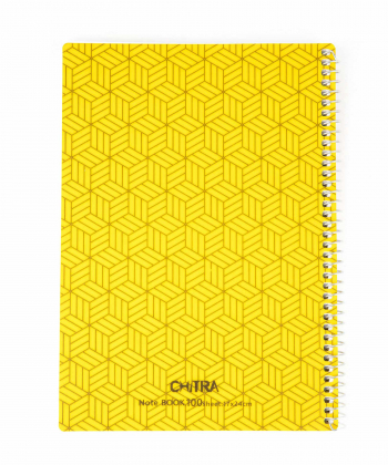 دفتر 100 برگ طلقی چیترا chitra کد 20